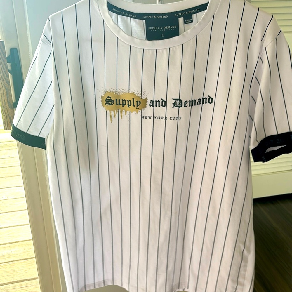 Supply And Demand Large Men Shirt